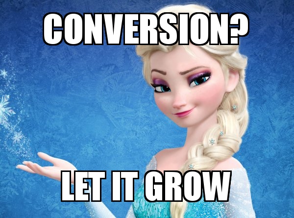 meme about coversions